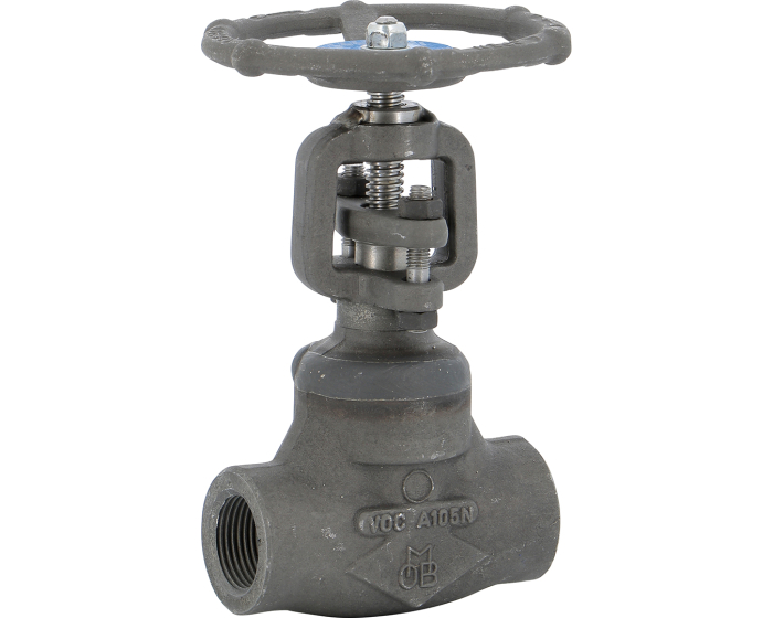 Carbon steel A150N globe valve 416 TRIM 5 800 lbs NPT 1/2''